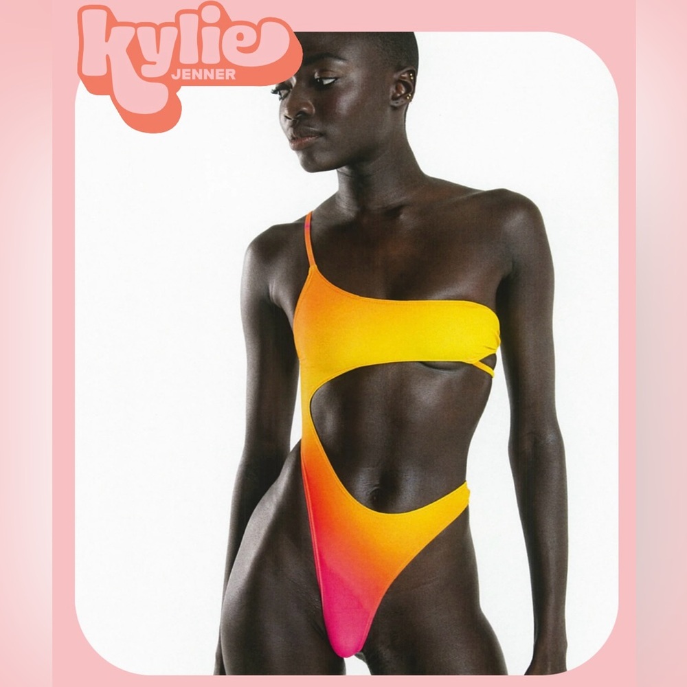 KYLIE SWIM - Ombre cutout one piece